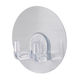 ArteLibre 04010367 Κρεμαστράκι με Αυτοκόλλητο Πλαστικό Ασημί