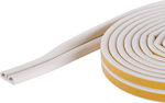 ArteLibre Αεροστόπ Λάστιχο Παραθύρου σε Λευκό Χρώμα 50mx0.6cm
