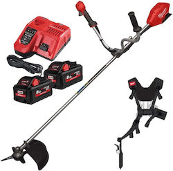 Milwaukee M18 Fuel FBCU-802 Tăietor de iarbă cu 2 Baterii 8Ah