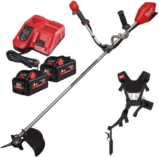 Milwaukee M18 Fuel FBCU-802 Freischneider Schulter/Hand Batterie