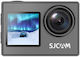 SJCAM SJ4000 Dual Screen Action Camera Full HD (1080p) Υποβρύχια (με Θήκη) Standard με Οθόνη 1.5" και Wi-Fi Μαύρη