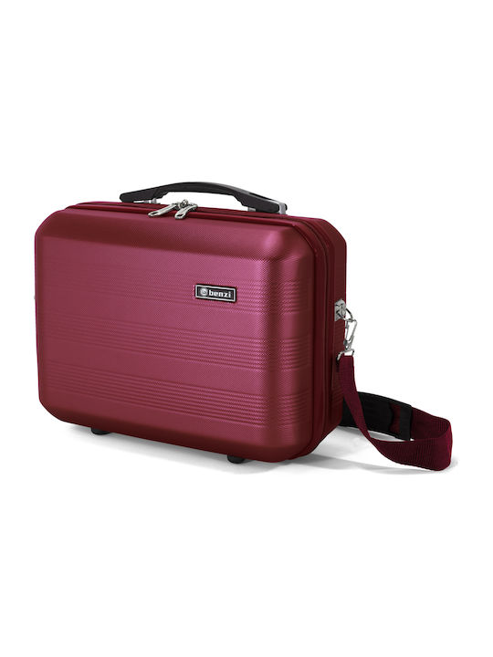 Benzi Damen Necessaire in Burgundisch Farbe 35cm