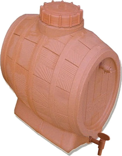 Rotosal SAL.31300013 Πλαστικό Βαρέλι Κρασιού με Κάνουλα 300lt