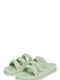 Funky Buddha Damen Flache Sandalen in Grün Farbe