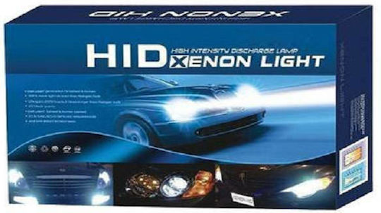 Xenon Σετ Φωτισμού Αυτοκινήτου H7 35W 12V 8000K Ψυχρό Λευκό
