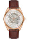 Bulova Surveyor Men's Watch 41mm Automatic with Brown Leather Strap