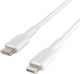 Belkin BoostCharge USB-C zu Lightning Kabel Wei...