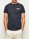 Pepe Jeans T-shirt Bărbătesc cu Mânecă Scurtă Albastru marin