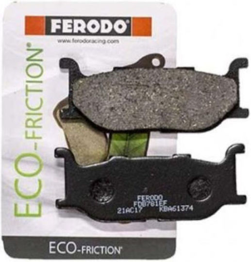 Ferodo Τακάκια Μοτοσυκλέτας Εμπρός Yamaha T-Max 500 '01-'03 για Yamaha T-MAX 500 / YP 400 Majesty