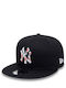 New Era Team Infill Logo 9Fifty New York Yankees Men's Snapback Cap Navy Blue
