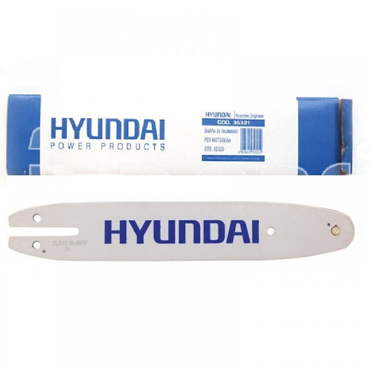 Hyundai Chainsaw Blade Chainsaw Blade 35cm for Chain with Pitch 3/8"LP, Guide Bar Thickness .050"-1.3mm & Number of Drivers 52E HGB02