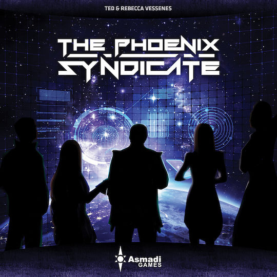Board Game The Phoenix Syndicate for 2-4 Players 14+ Years Old (EN) Asmadi Games