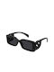 Gucci Γυναικεία Γυαλιά Ηλίου με Μαύρο Κοκκάλινο Σκελετό και Μαύρο Φακό GG1325S 001