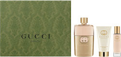 Gucci Guilty Γυναικείο Σετ με Eau de Parfum και Mini Άρωμα 3τμχ Gucci Guilty Γυναικείο Σετ με Eau de Parfum και Mini Άρωμα 3τμχ
