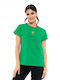 Bluze Damă T-shirt Verde