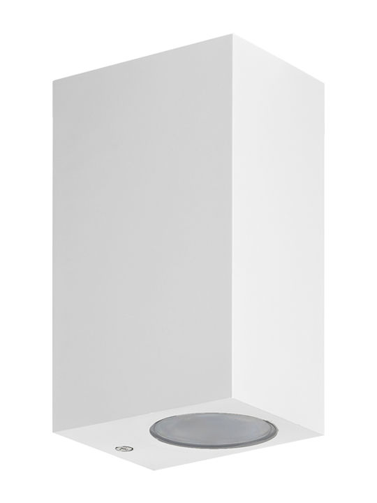 Fos me Wall-Mounted Outdoor Spot Light GU10 IP65 Double Beam 70εκ.