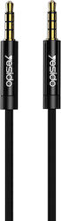 Yesido TRRS 3.5mm male-3.5mm male 2m YAU15