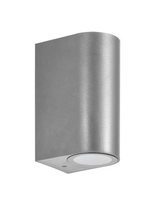 Fos me Waterproof Wall-Mounted Outdoor Spot Light IP65 GU10 Gray