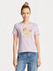 Gant Women's T-shirt Lilacc