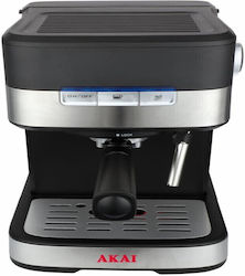 Akai Home AESP-850 Ημιαυτόματη για Αλεσμένο Καφέ Μαύρη