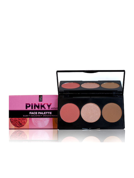 Dust+Cream Pinky Sunset Palette Make-up für das Gesicht