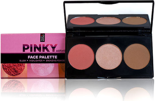 Dust+Cream Pinky Sunset Paletă de machiaj pentru față Față