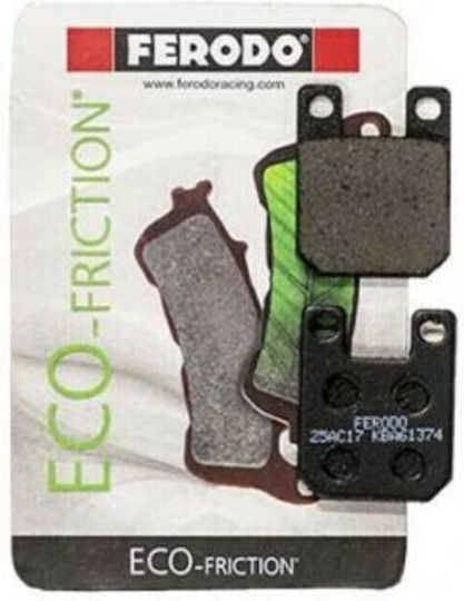 Ferodo Motorcycle Brake Pads for Peugeot Elyseo 1998-2010