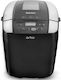 Rohnson Bread Maker 800W with Container Capacity 1200gr and 12 Baking Programs