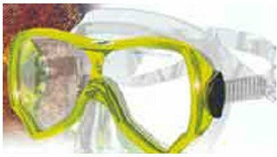 Campus Tauchmasken Kinder Cristal Line Senior Gelbe