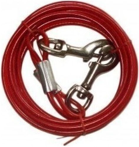 Ikaros Dog Leash/Lead Training Strap in Red color 9m x 0.48cm