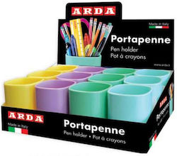 Arda Plastic pencil case 4 Colors Pastel