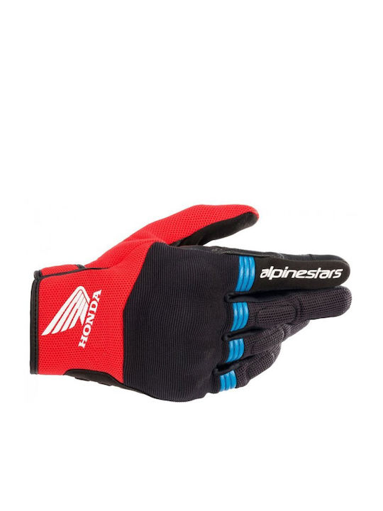 Alpinestars Copper Καλοκαιρινά Ανδρικά Γάντια Μηχανής Black/Red