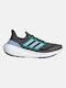 Adidas Ultraboost Light Sport Shoes Running Carbon / Blue Dawn / Court Green