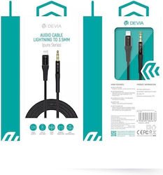 Devia Audio Редовна 3.5mm към Lightning кабел Ч...