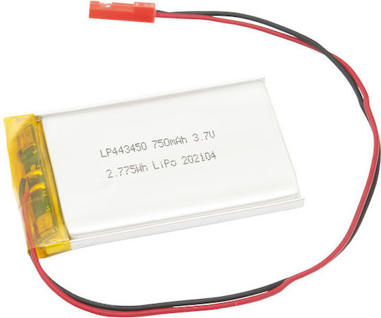 Akyga Li-Po Batterie 3.7V 750mAh 1S Für RC-Fahrzeug 2 Stück
