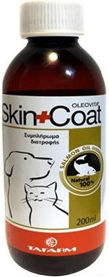 Tafarm Skin & Coat Salmon Oil for Dogs and Cats 100ml for General Health