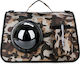 Glee River Dog/Cat Carrying Brown Handbag L44xW27xH24cm Khaki Brown