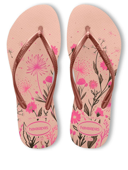 Havaianas Slim Organic Women's Flip Flops in Pi...
