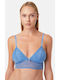 Minerva Erasmia Bralette Σουτιέν Γαλάζιο