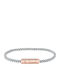 Maserati Men's Bracelet Chain Made of Stainless Steel Gold Plated 21.5cm