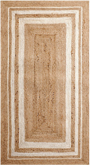 Kentia Yute Rug Rectangular Summer from Jute 236 Beige / Ecru