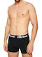 SHAY0614 Herren Boxershorts Black 3Packung