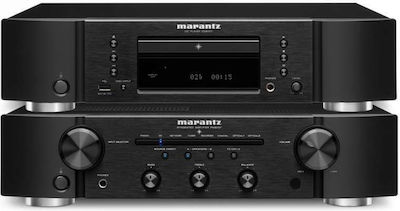 Marantz Ολοκληρωμένος Ενισχυτής Hi-Fi Stereo PM6007+CD6007 45W/8Ω Μαύρος