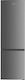 Omnys Ψυγειοκαταψύκτης 326lt Total NoFrost Υ201xΠ60xΒ60εκ. Inox WNC-4323IN