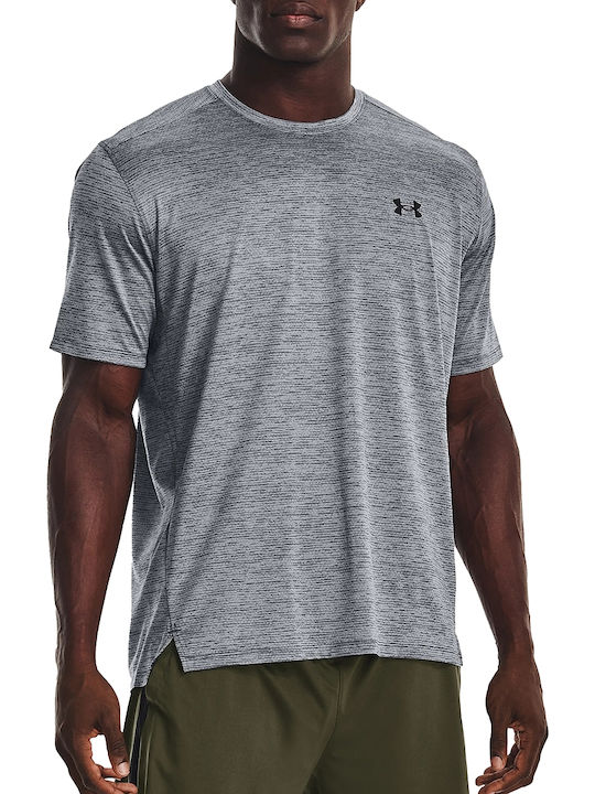 Under Armour Tech Vent Men's Athletic T-shirt Short Sleeve Gray