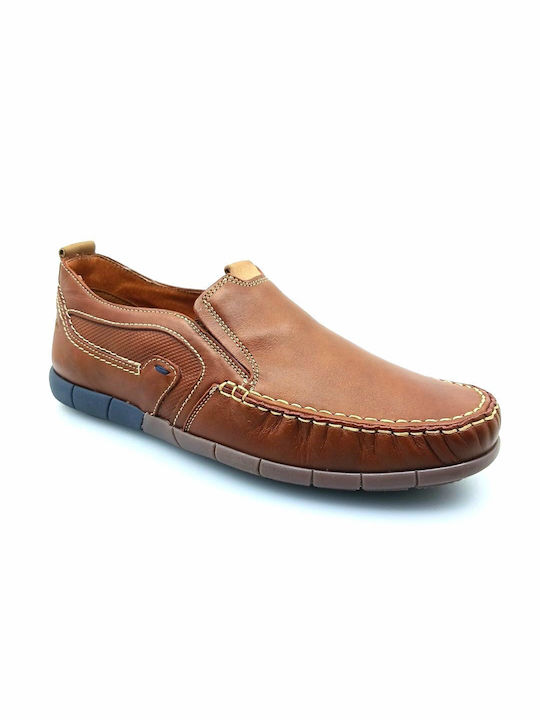 Boxer Men's Leather Moccasins Brown 21185-14-119