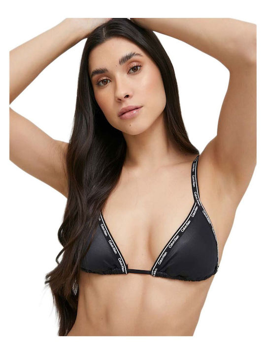 Triangle Bikini Top Black