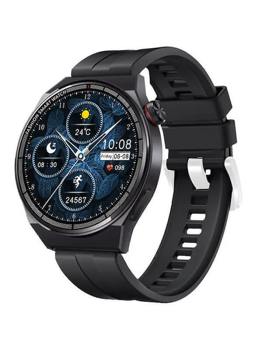 Microwear Gt3 Max 46mm Smartwatch με Παλμογράφο (Μαύρο) | Skroutz.gr