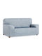 Aithrio Valencia Elastic Cover for Two Seater Sofa C/24 Light Blue 1pcs Valencia-Kanapes-C/24-Ανοιχτό-Μπλε-Διθέσιος