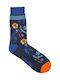 Jack & Jones Herren Einfarbige Socken Blau 1Pack